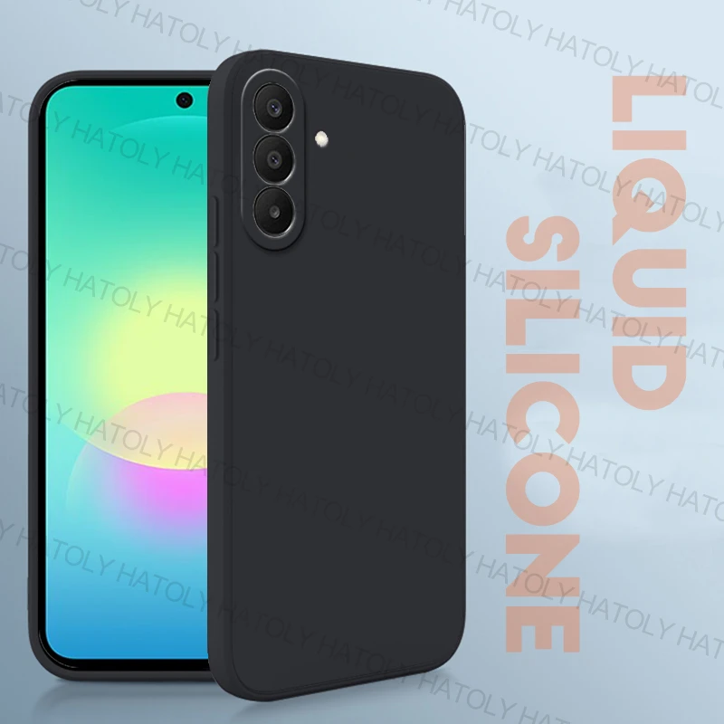 Phone Case For Samsung Galaxy A27 5G Case Samsung Galaxy A27 Cover Funda Original TPU Liquid Silicone Cover Samsung Galaxy A27