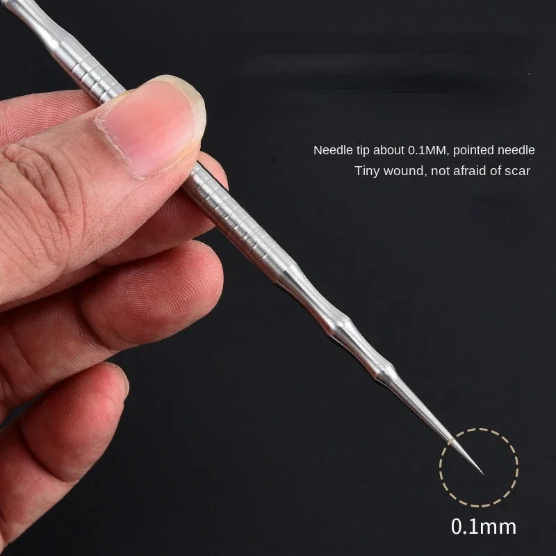 Ultra-fine Cell Pimples Blackhead Whitehead Clip Professional Beauty Salon Remove Acne Fat Particles Needle Tool Beauty Tools