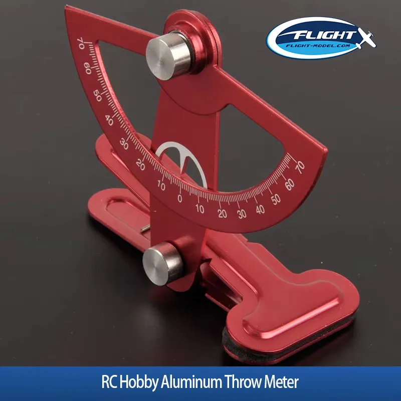 RC Hobby DIY Tool Miracle Anodized Aluminum Throw Meter For RC AirplaneModel Repair parts