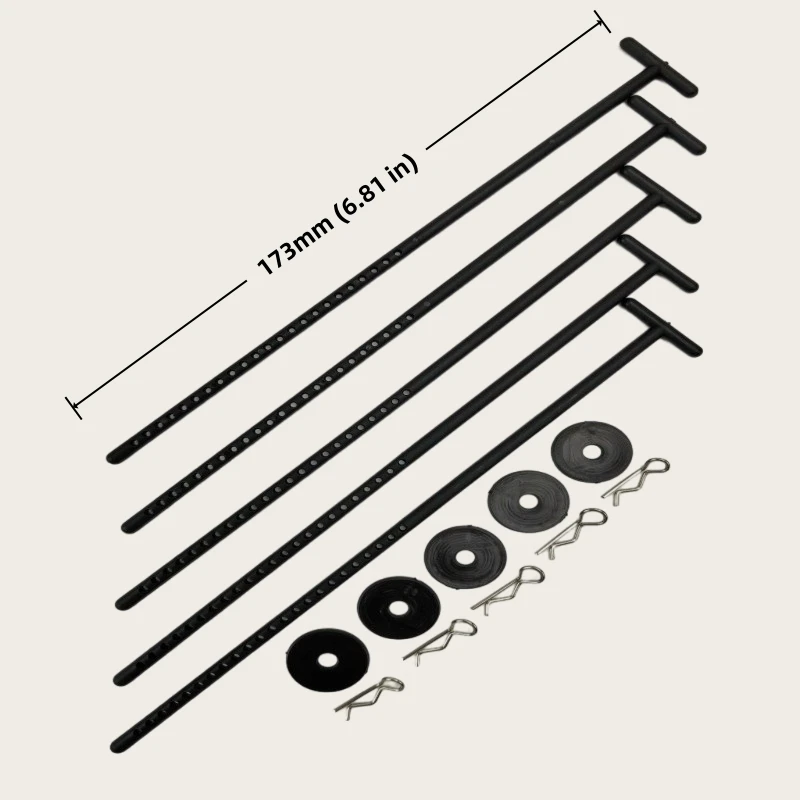 1/8 & 1/10 RC Car Plastic Tires Wheels Holder 5pcs Hobby Model Accessory Collect your Tires Conveniently