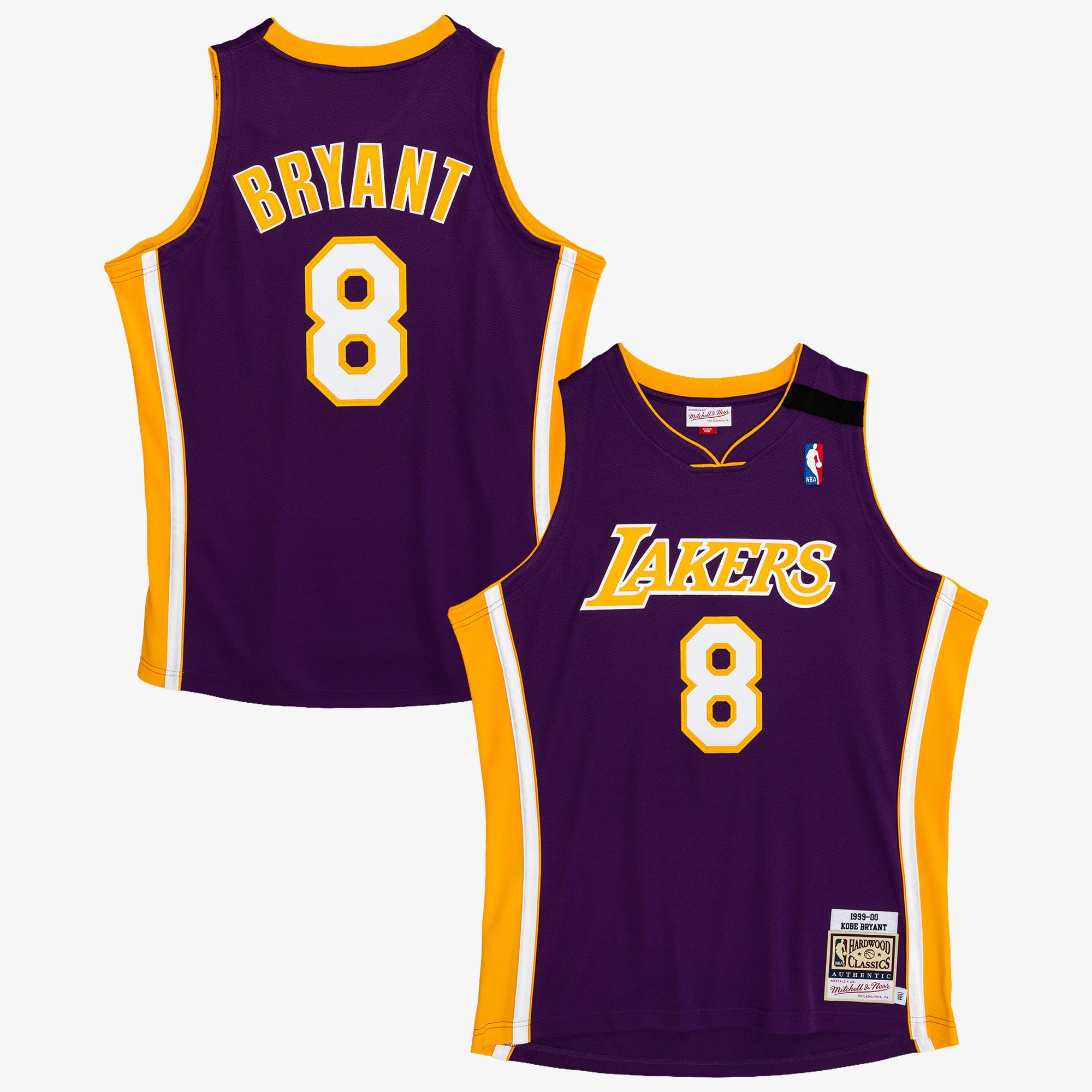 Maillot authentique Mitchell & Ness Kobe Bryant 1999 Los Angeles Lakers - Violet - Homme Taille: L