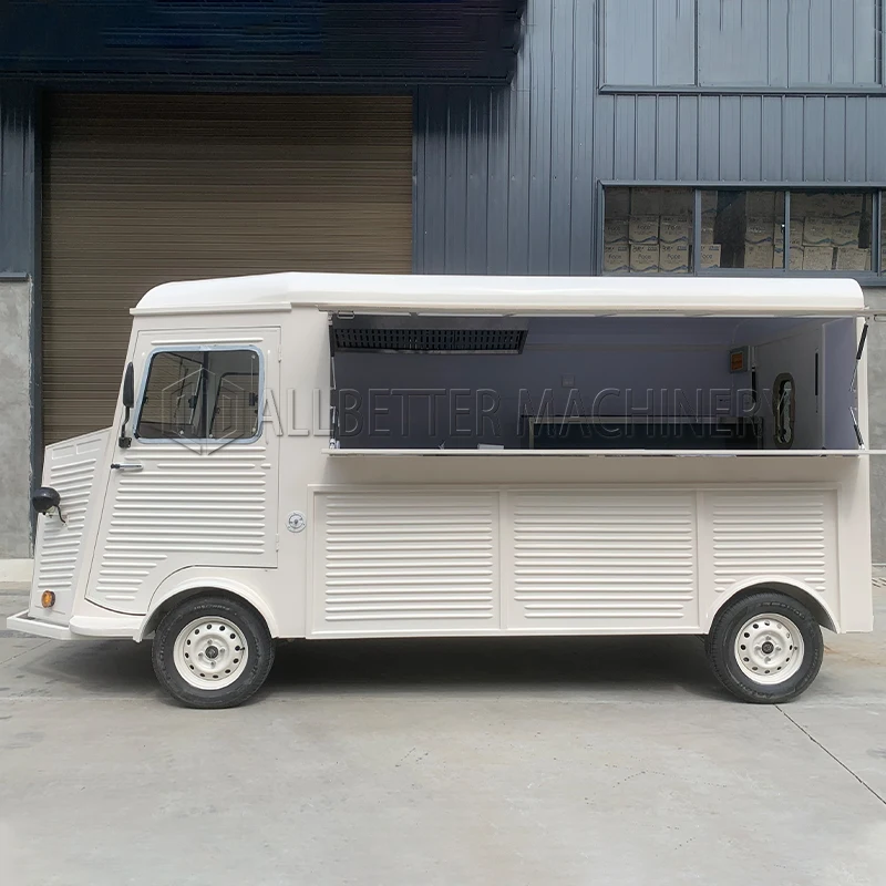 Camion de nourriture électrique Mobile personnalisé avec cuisine complète, chariot de nourriture Commercial, Bar Mobile, Van de nourriture Vintage, caravane de restauration rapide à vendre