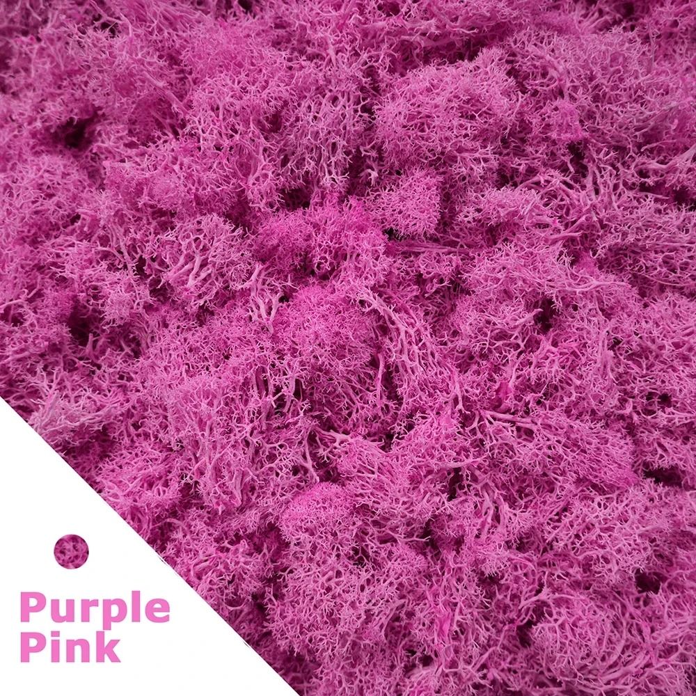Artificial Moss Grass For Crafts Miniature Landscapes Fairy Gardens And Home Decor 20 To 200g purple 5.6 Oz