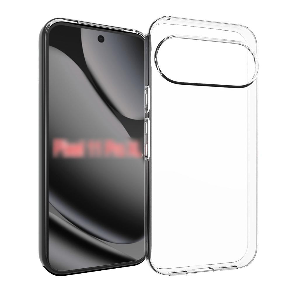 Google Pixel 11 Pro XL Clear TPU Phone Case Protective Transparent Shockproof Cover a