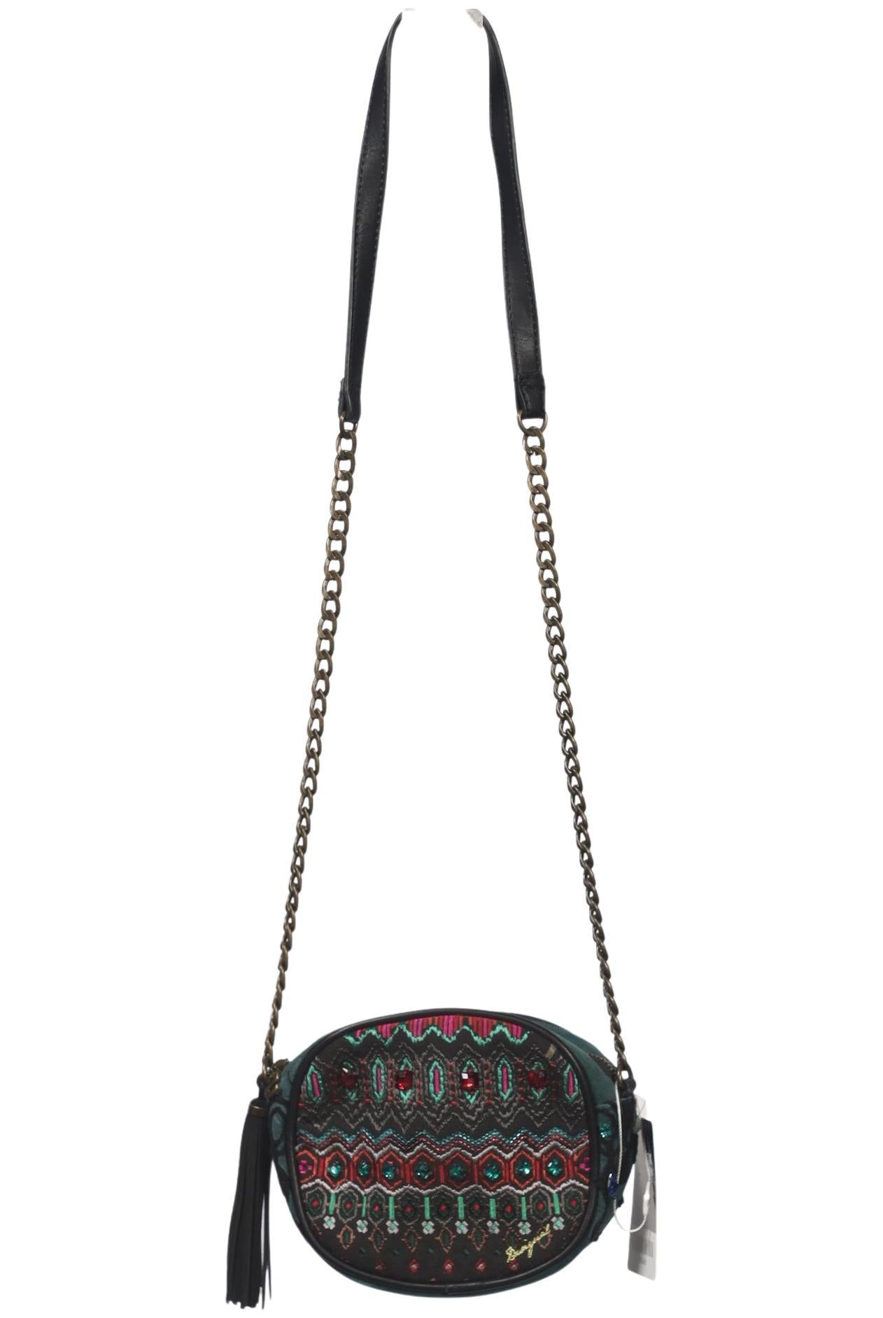 Desigual Damen Handtasche klein, Gr. , Mehrfarbig, Baumwolle