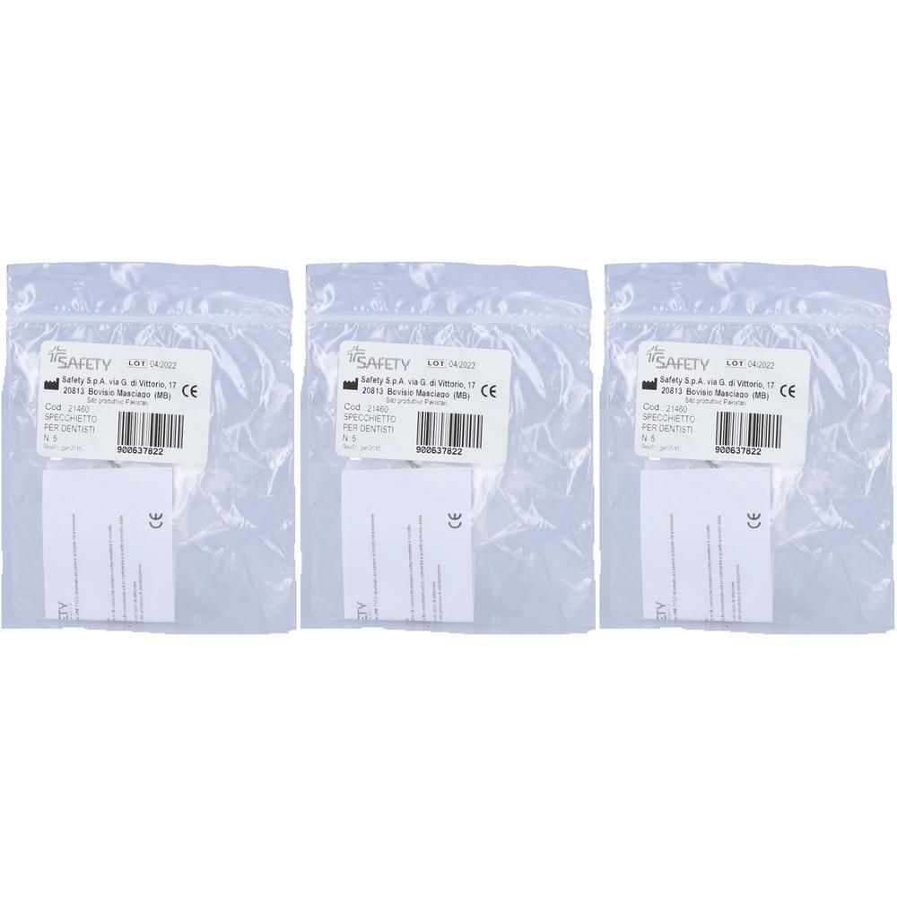 Specchietto Denti 5 3x1 St