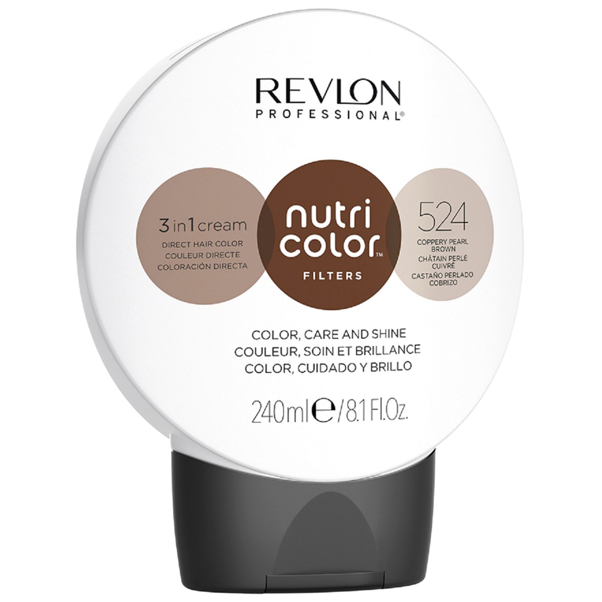 Revlon - Filtri Colore Nutri Tonificanti 524 Coopery Pearl Brown 11,5x