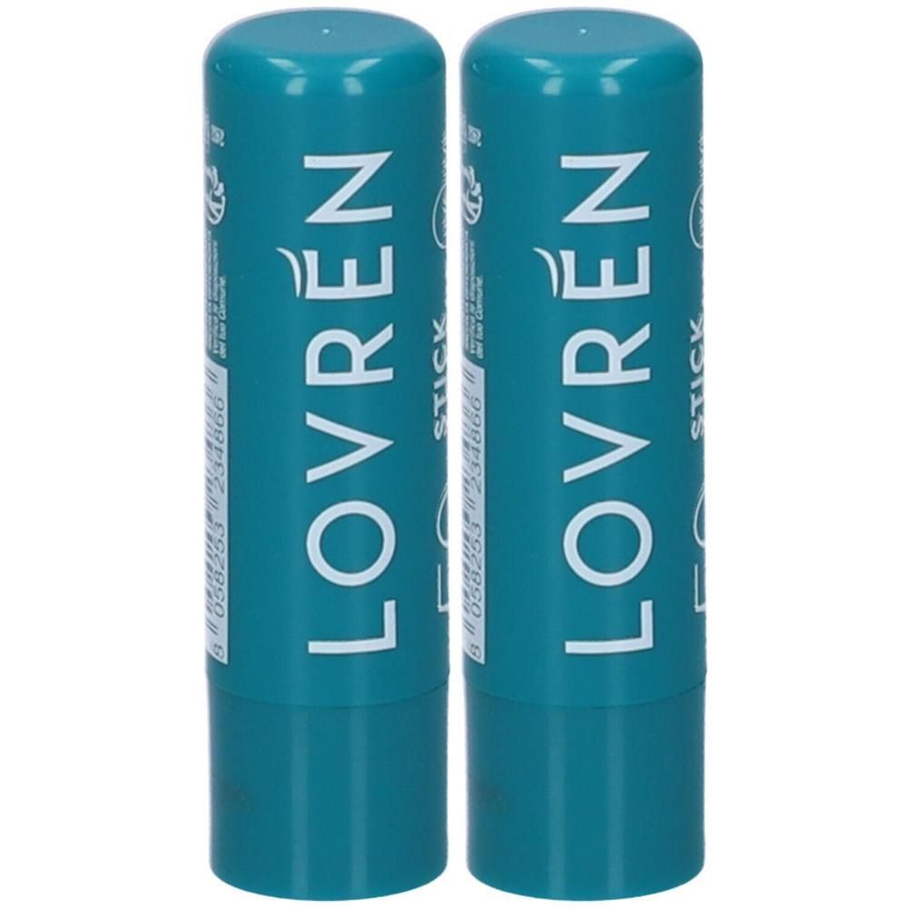 Lovren Stick Solare SPF50+ Protezione Molto Alta 2x1 St