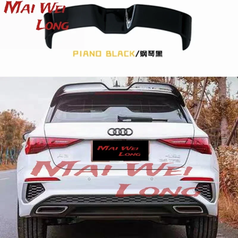 Aileron arrière pour Audi A3 Hatchback 2021+ - Nouvelle Audi A3 RS 3HSC - Matériau plastique ABS - Couleur du spoiler arrière