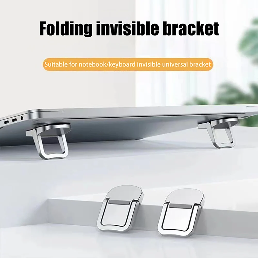 Support réglable pour ordinateur portable, support de clavier d