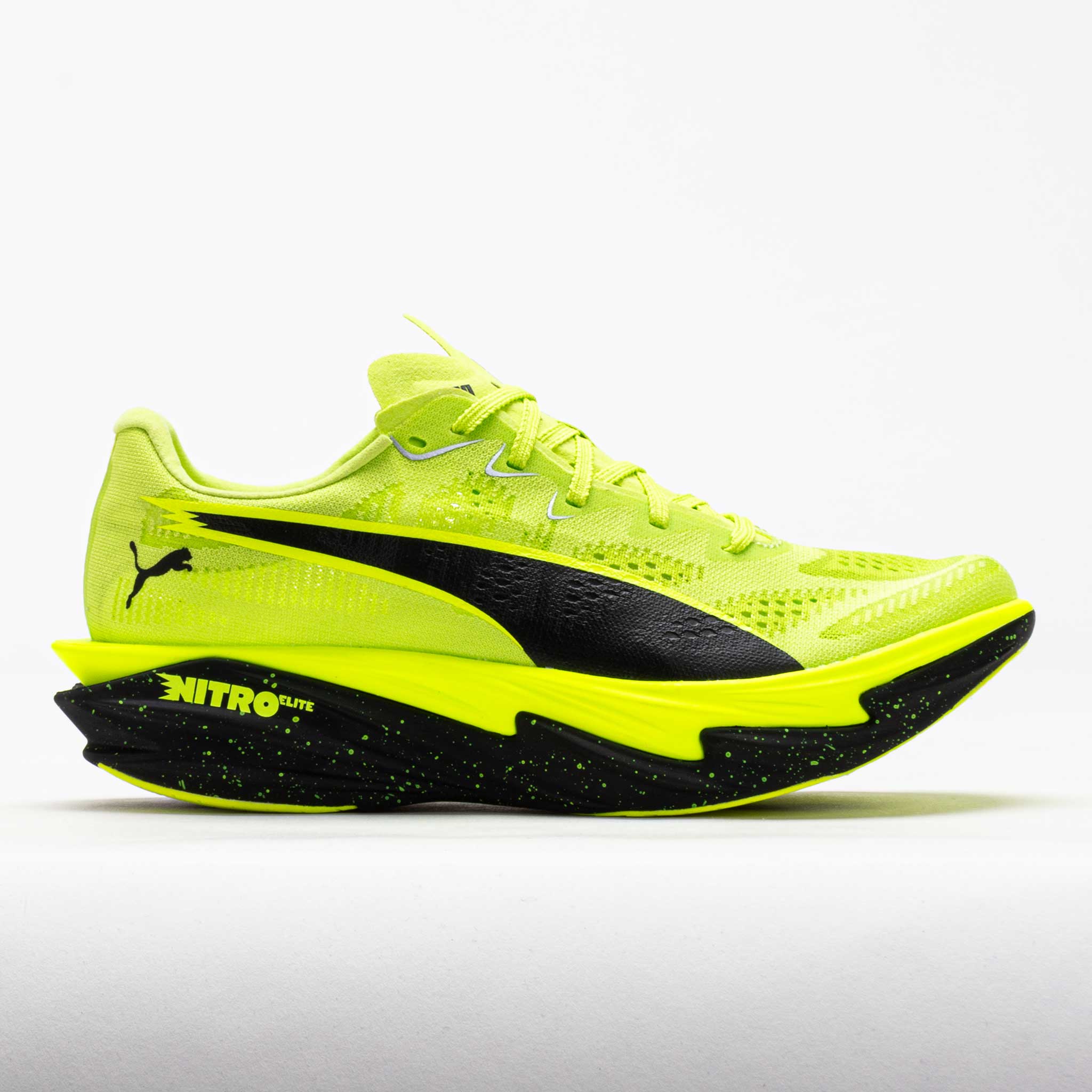 Puma Deviate NITRO Elite 4 Women's Running Shoes Sunny Lime/Black