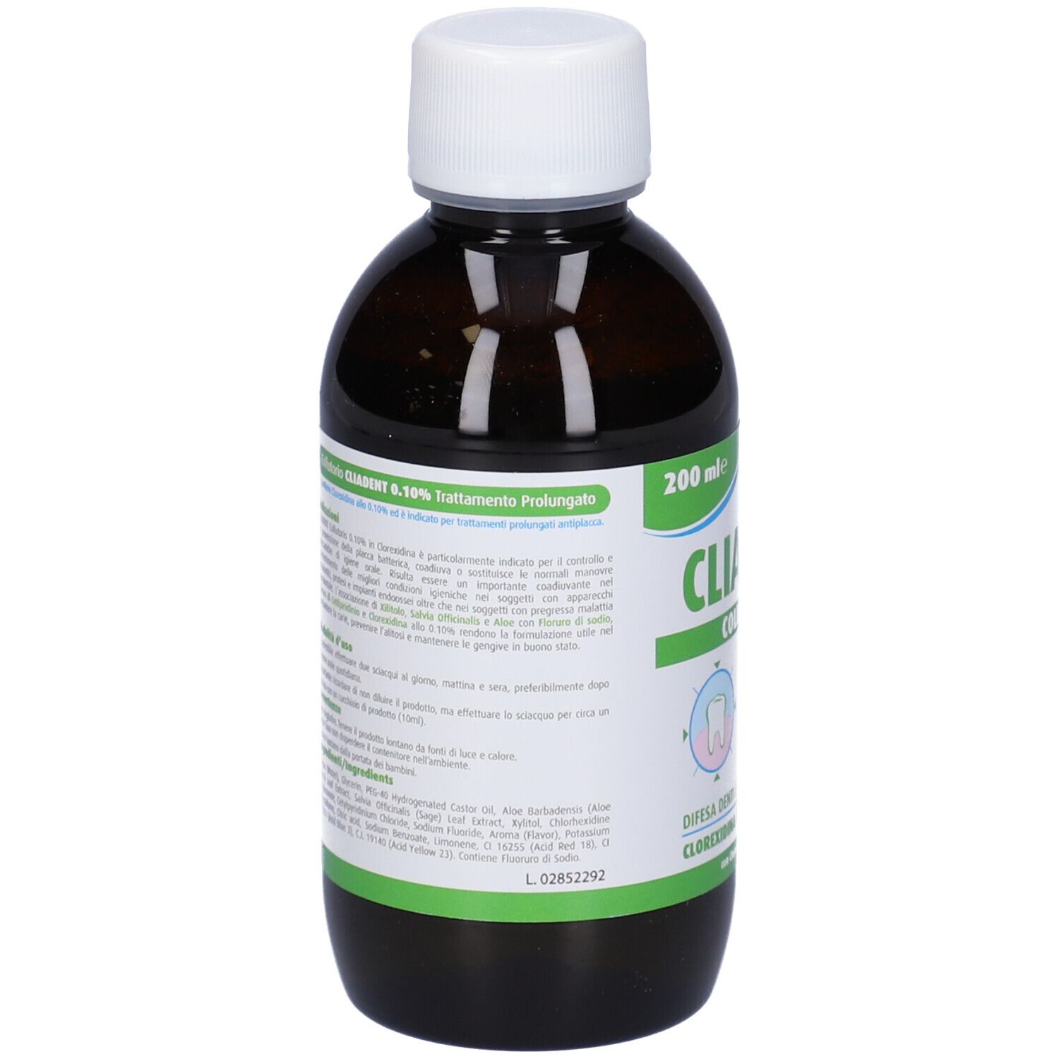 Cliadent Collutorio 0,1% Clorexidina 200 Ml ml