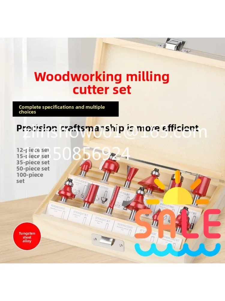 Fraiseuses pour le travail du bois, outils de meulage et de polissage, ensembles d'outils, outils de rainurage, outils de sculpture pour tenons et mortaises, outils Daquan