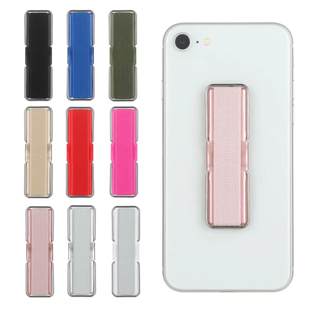 Universal Phone Holder Elastic Strap Smartphones Holder Finger Grip Strap Phone Holder Stand for Mobile Phone iPhone iPad Tablet