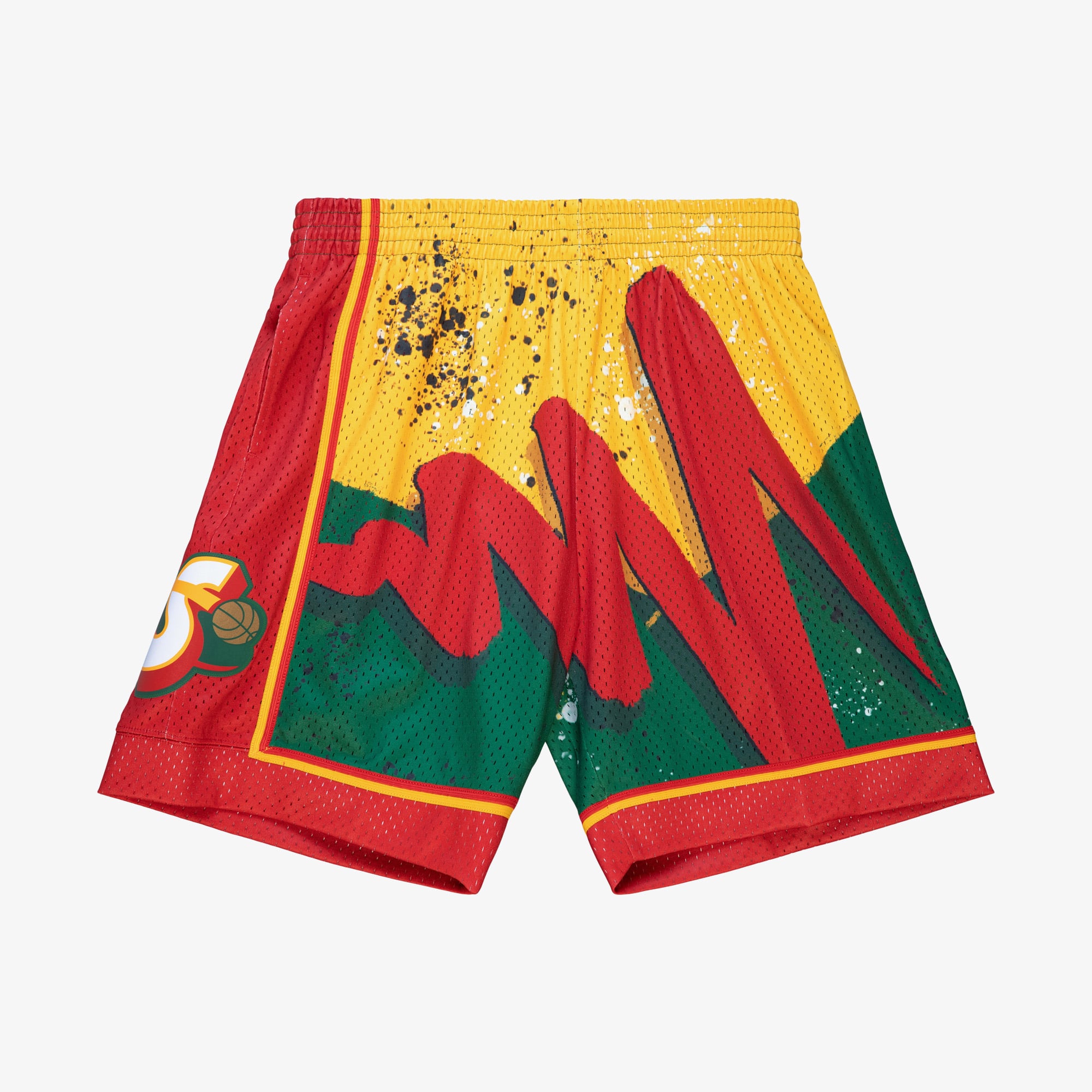 Short Swingman Seattle Supersonics Mitchell & Ness 1995 Hyper Hoops - Vert - Homme - Homme Taille: M