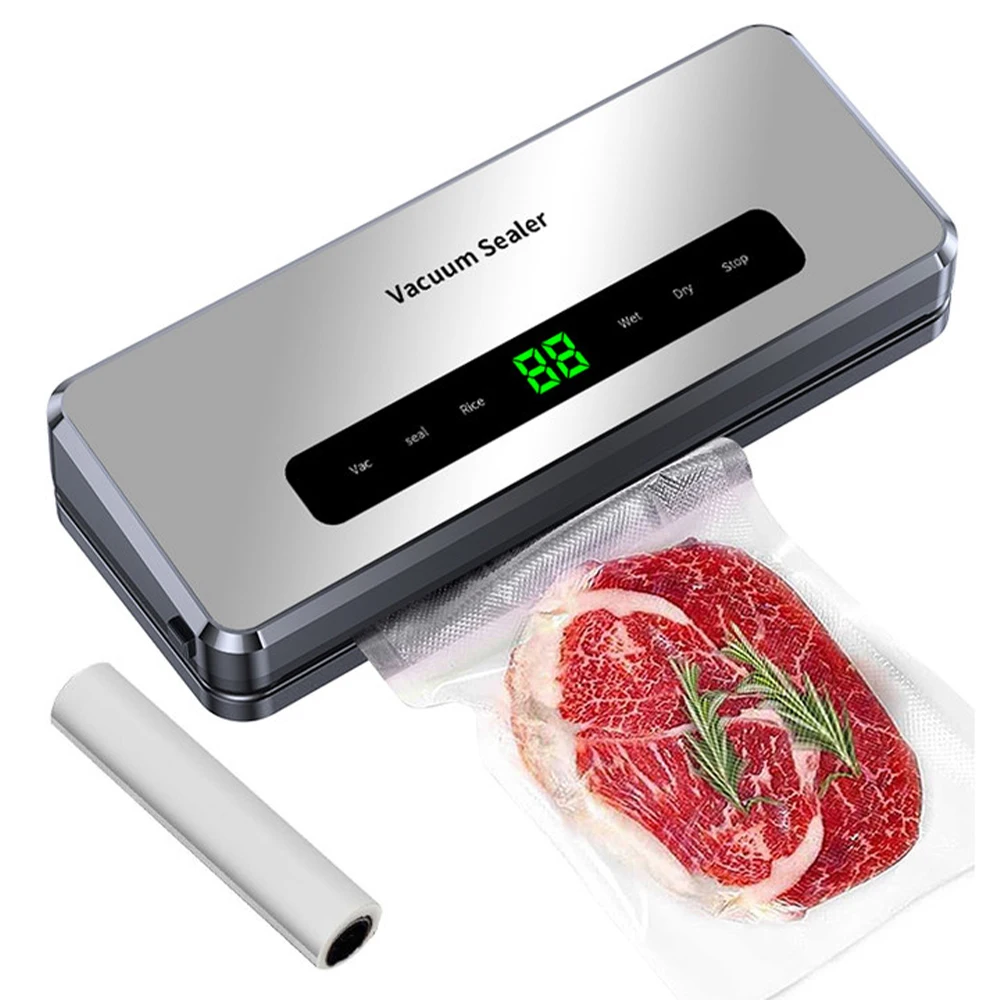 Machine compacte de scelleur sous vide de nourriture de pied de Machine de scelleur sous vide pour la livraison de nourriture nourriture automatique pour la cuisine à la maison