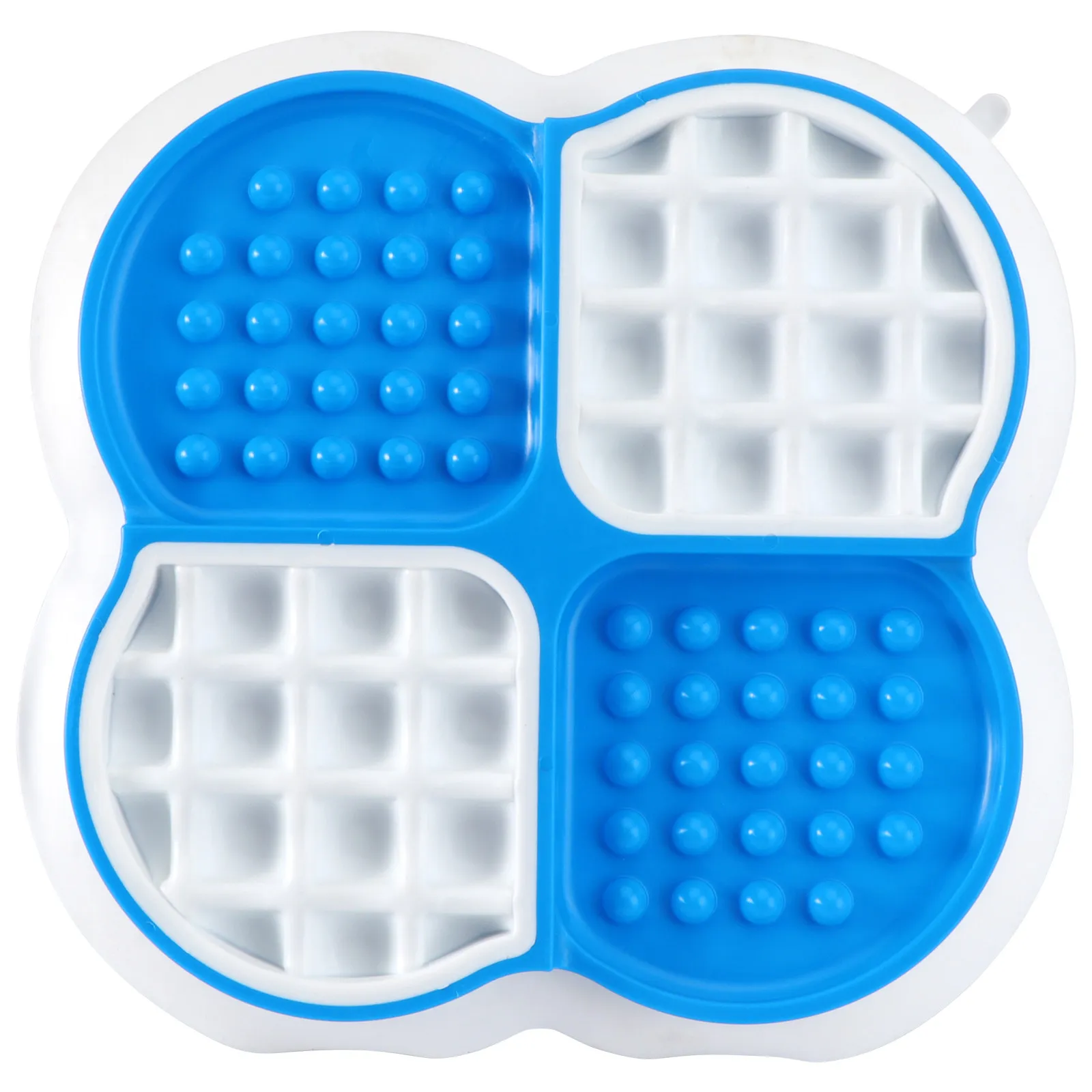 Bol de nourriture lente pour chiens réduit les ballonnements, les vomissements et la surpoids, design cylindrique, compatible avec la nourriture sèche et humide, bol de nourriture lente pour chien.