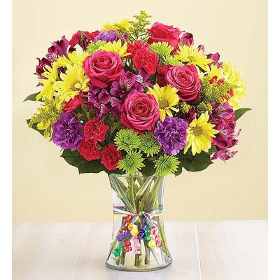 1-800-Flowers Birthday Delivery It's Your Day Bouquet Large | Happiness Delivered To Their Door