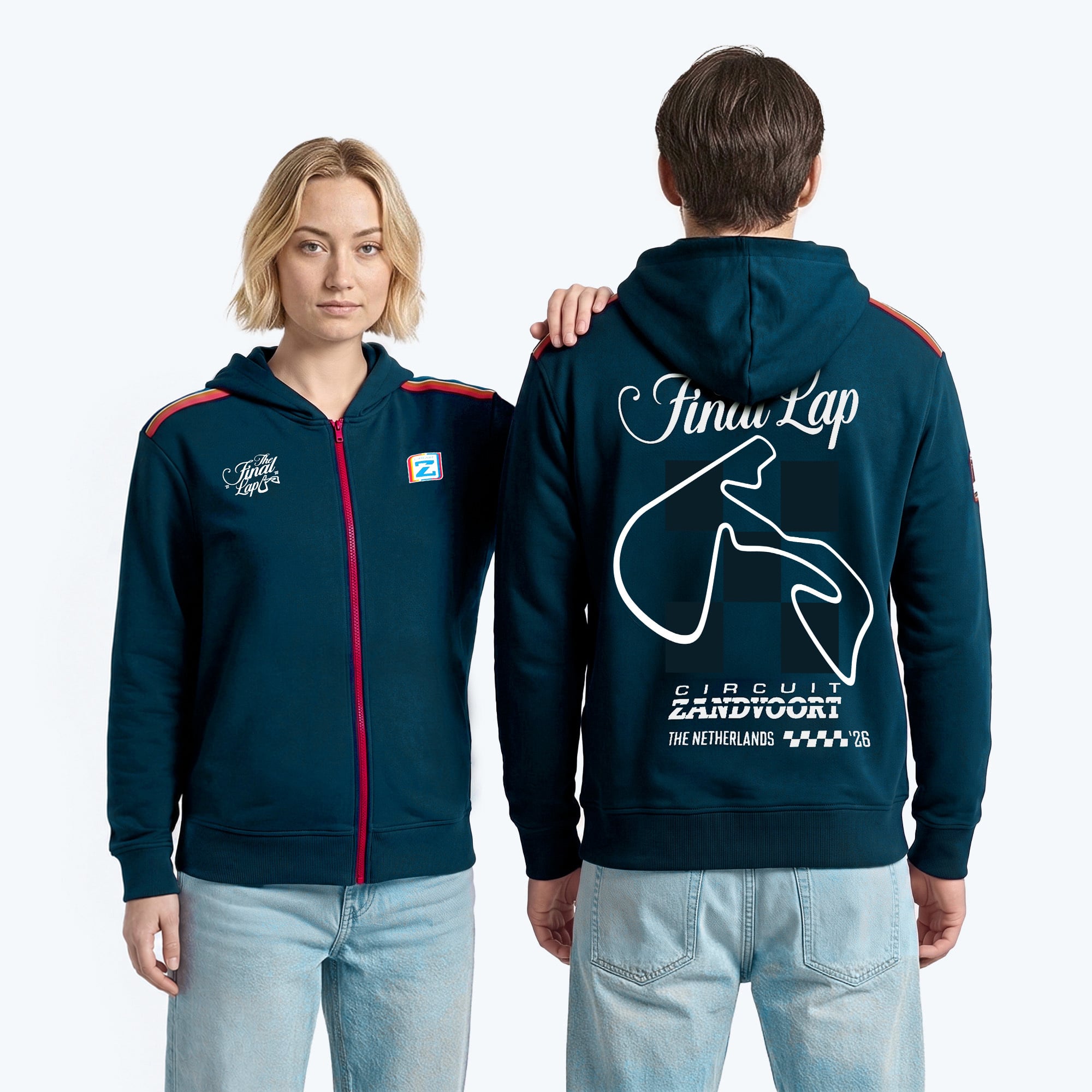 Sweat à capuche Max Verstappen x Circuit Zandvoort Final Lap Graphique - Unisexe - unisexe Taille: S