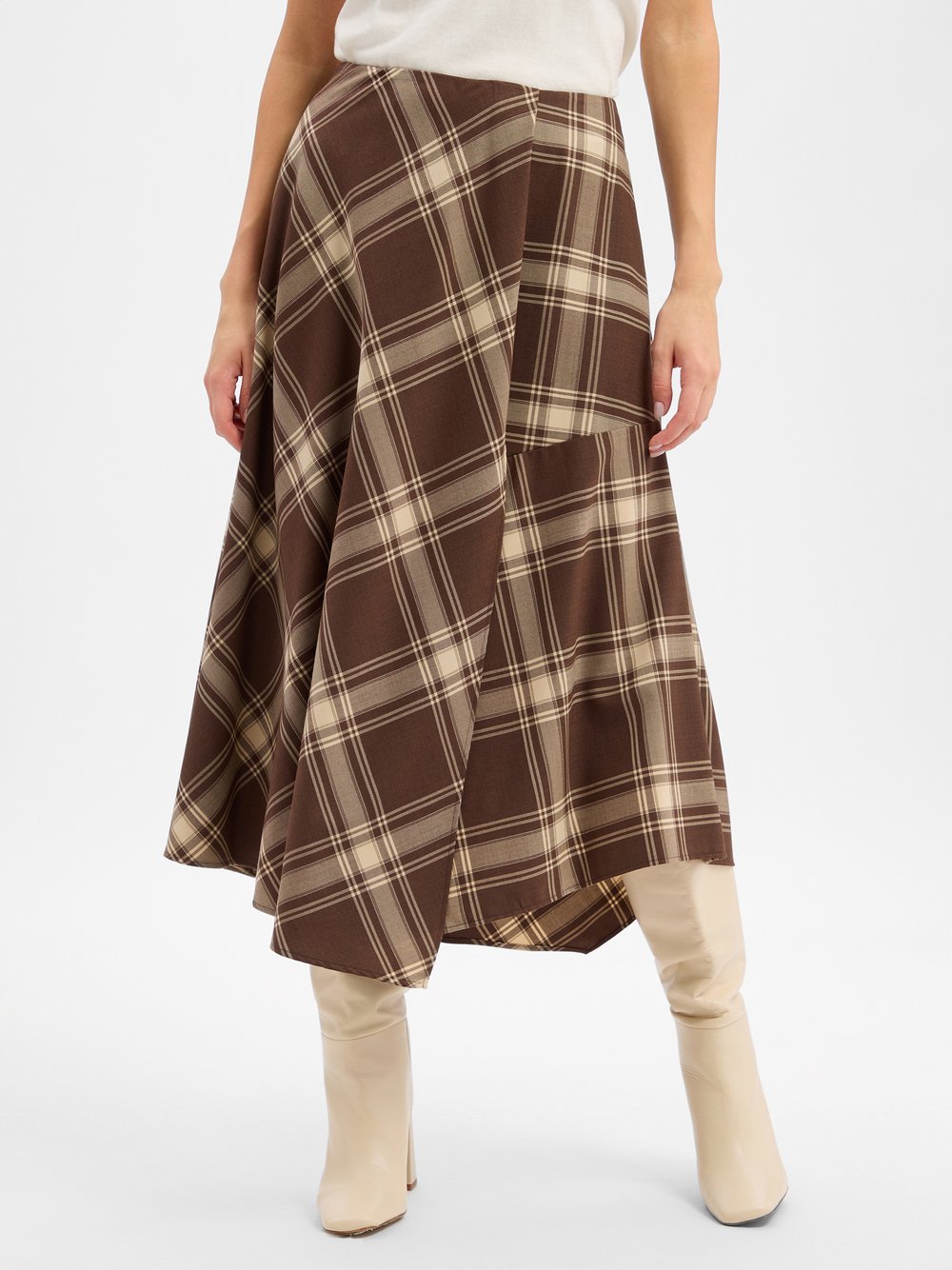Weekend Max Mara Wickelrock Damen schoko, 42