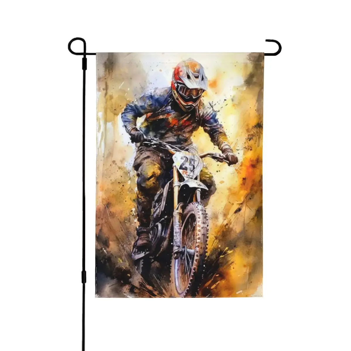 Drapeau de jardin de Pâques, Décoration de jardin, Décoration de jardin communautaire, Drapeau de jardin pour la motivation sportive