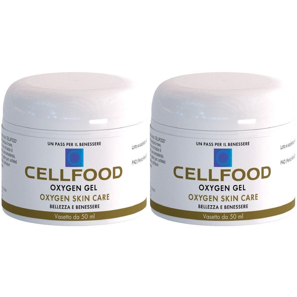 Cellfood Oxygen Gel Skin Care 50 Ml 2x50 ml