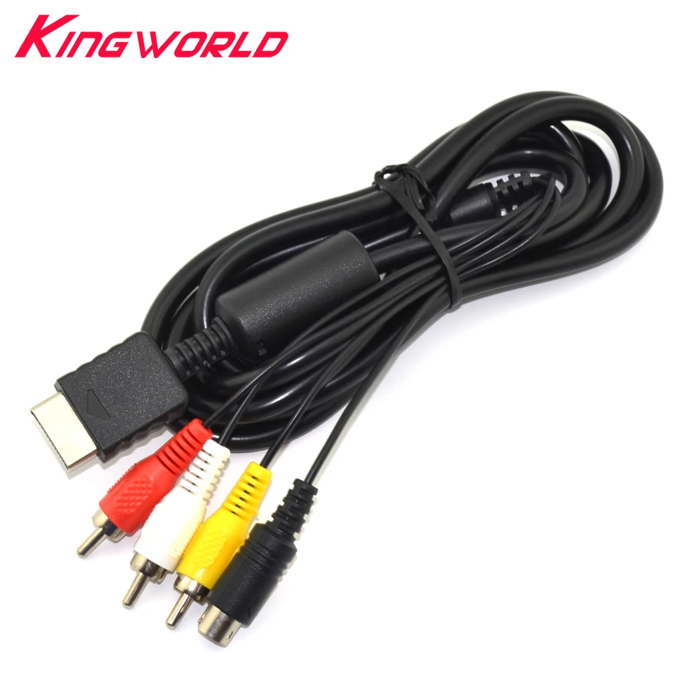 Hochwertiges Kabel für Play Station PS2 für PS3 S Videokabel S-Video AV Audio Video Kabel Reparatur Spielzubehör
