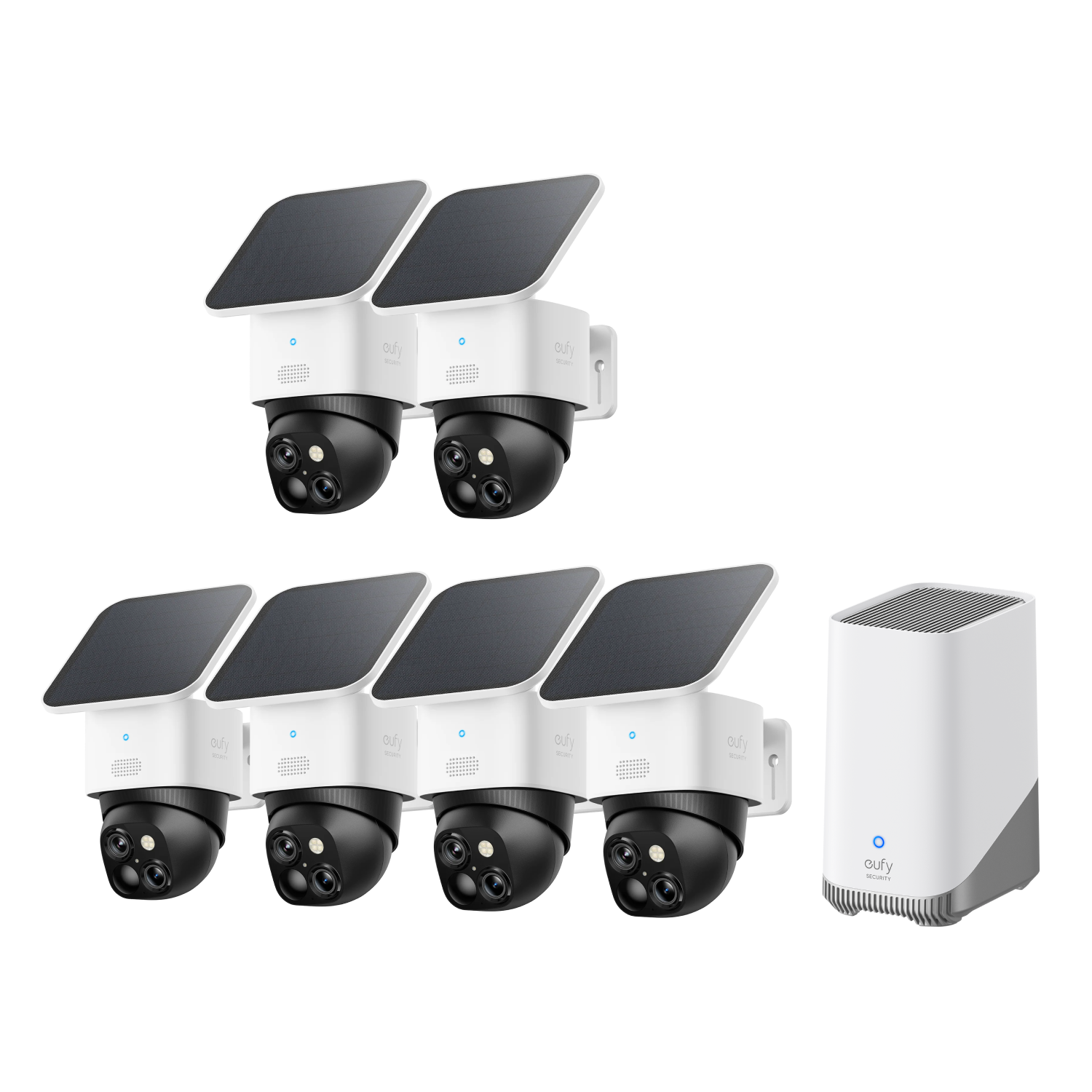 eufyCam Solo S340 (6er-Pack) mit HomeBase™ 3 Image