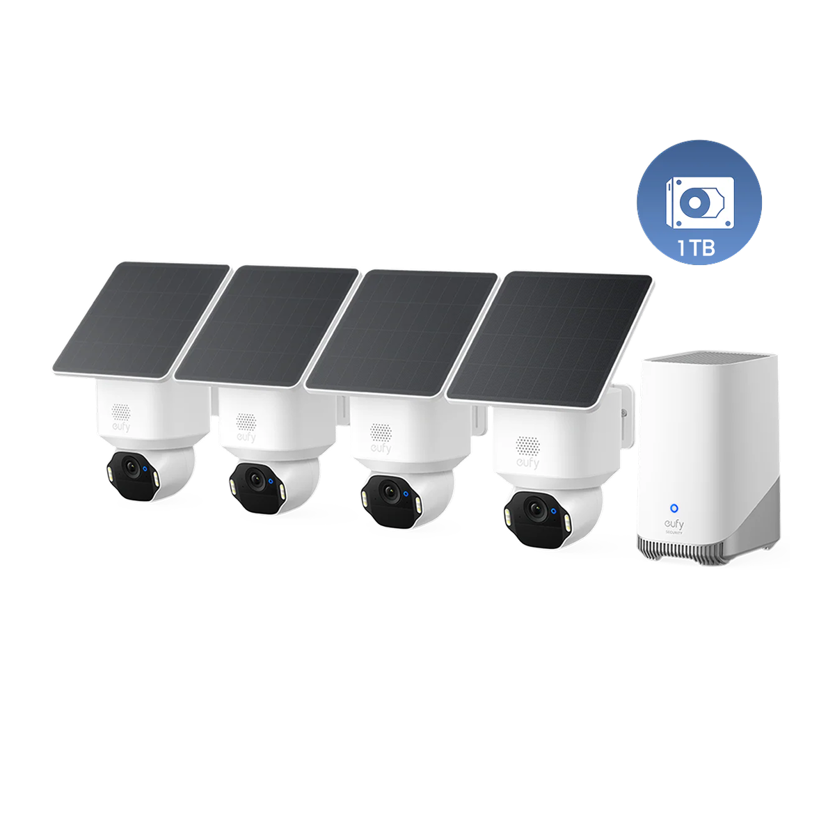 Anker eufy SoloCam E42 4-Kamera-Kit mit 1TB Festplatte Image