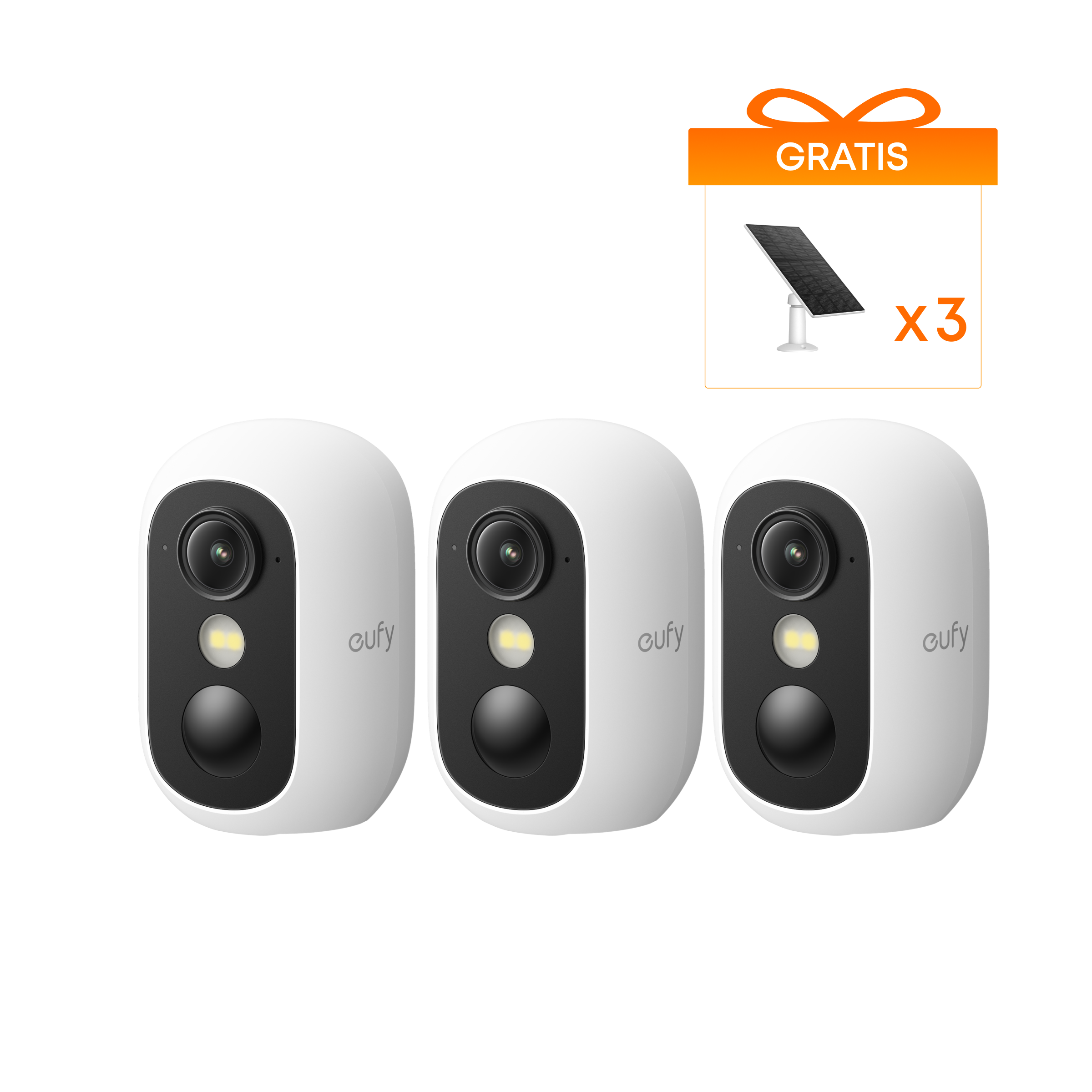 Anker eufy Security eufyCam C35 – Kabellose 3er Pack Image