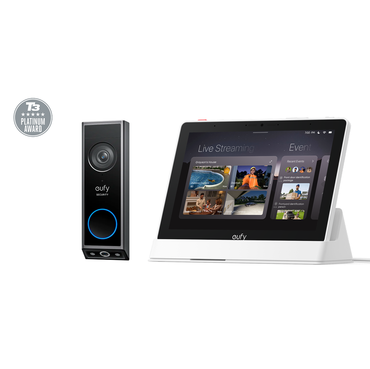 Anker eufy Türklingel mit Kamera E340 mit Smart Display E10 Image