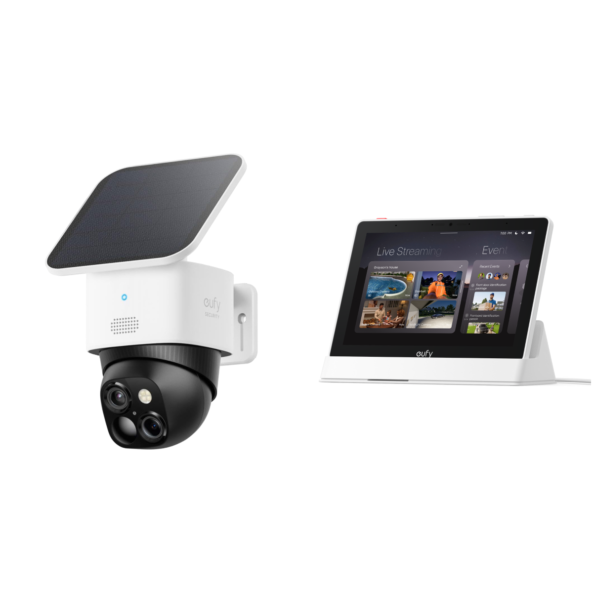 Anker eufy Smart Display und eufyCam Solo S340 Image