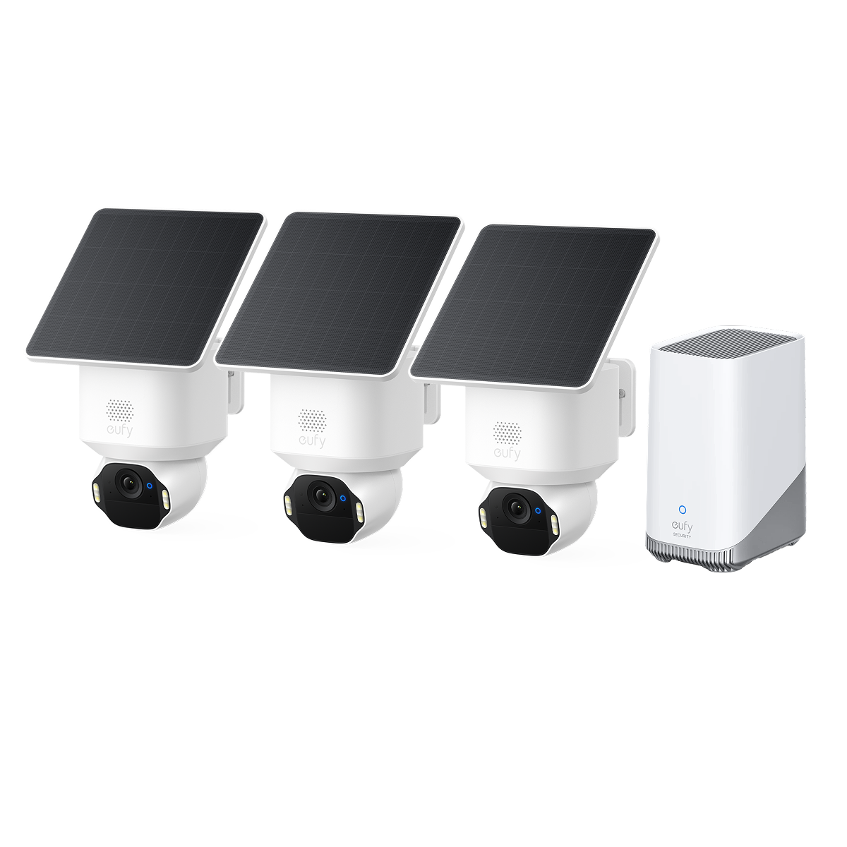 eufyCam Solo E42 (3er-Pack) mit HomeBase™ S380 Image