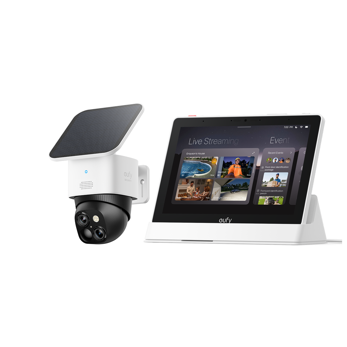 eufyCam Solo S340 Bundle mit Smart Display E10 Image
