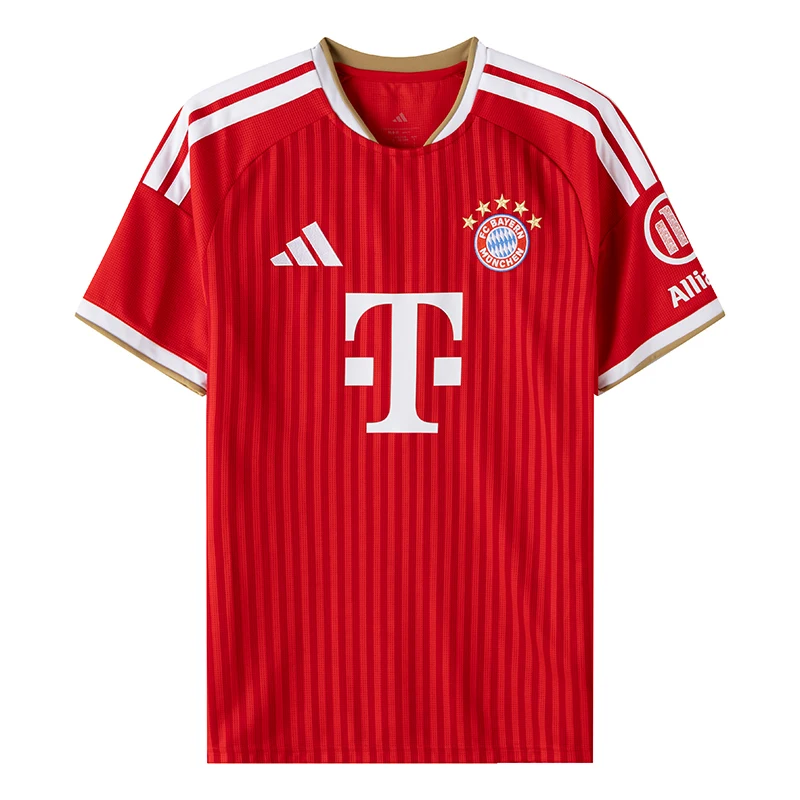 Maillot de football pour homme Adidas, édition fan domicile du Bayern, saison 26/27, à manches courtes, KQ6513