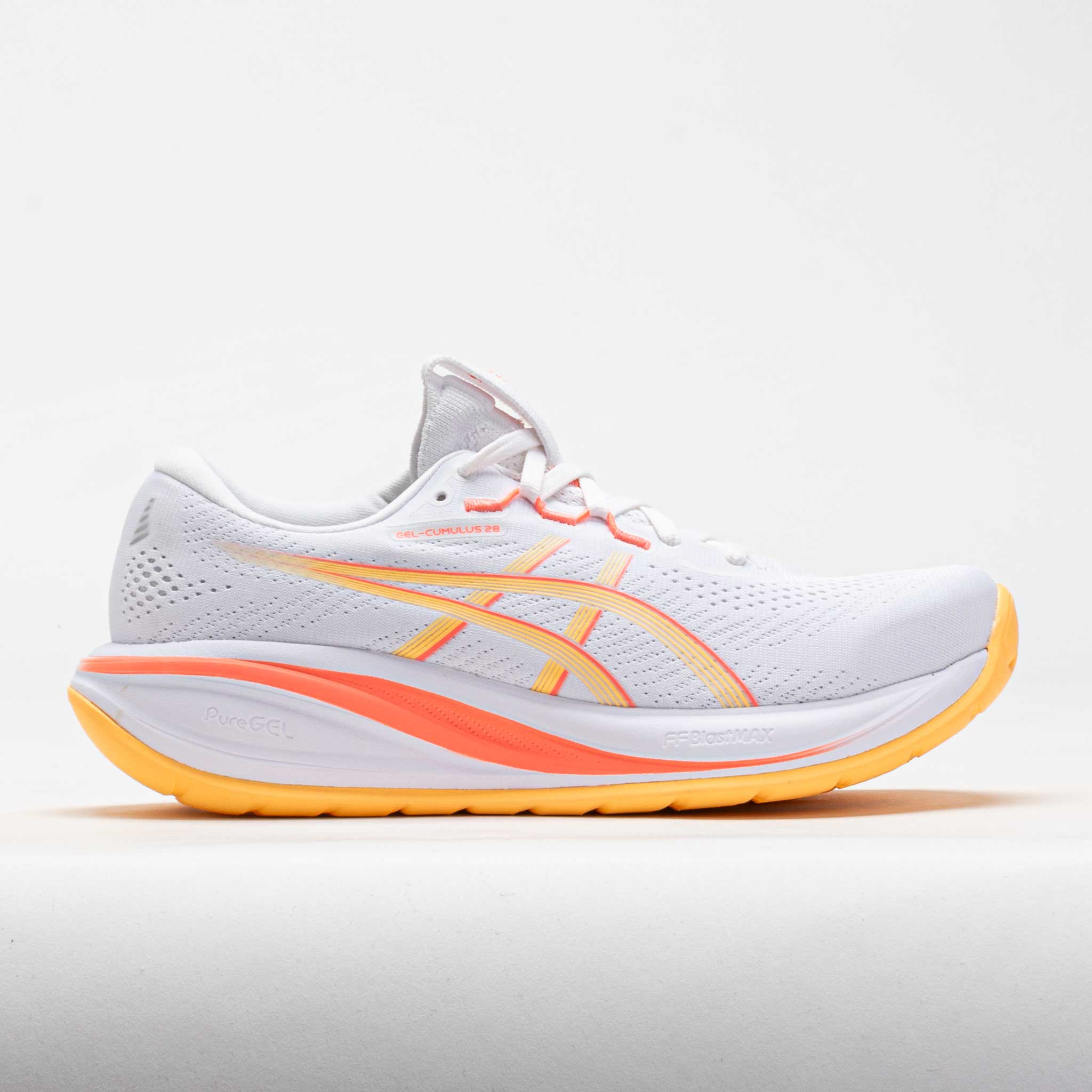 ASICS GEL-Cumulus 28 Women's Running Shoes White/Orange Glow