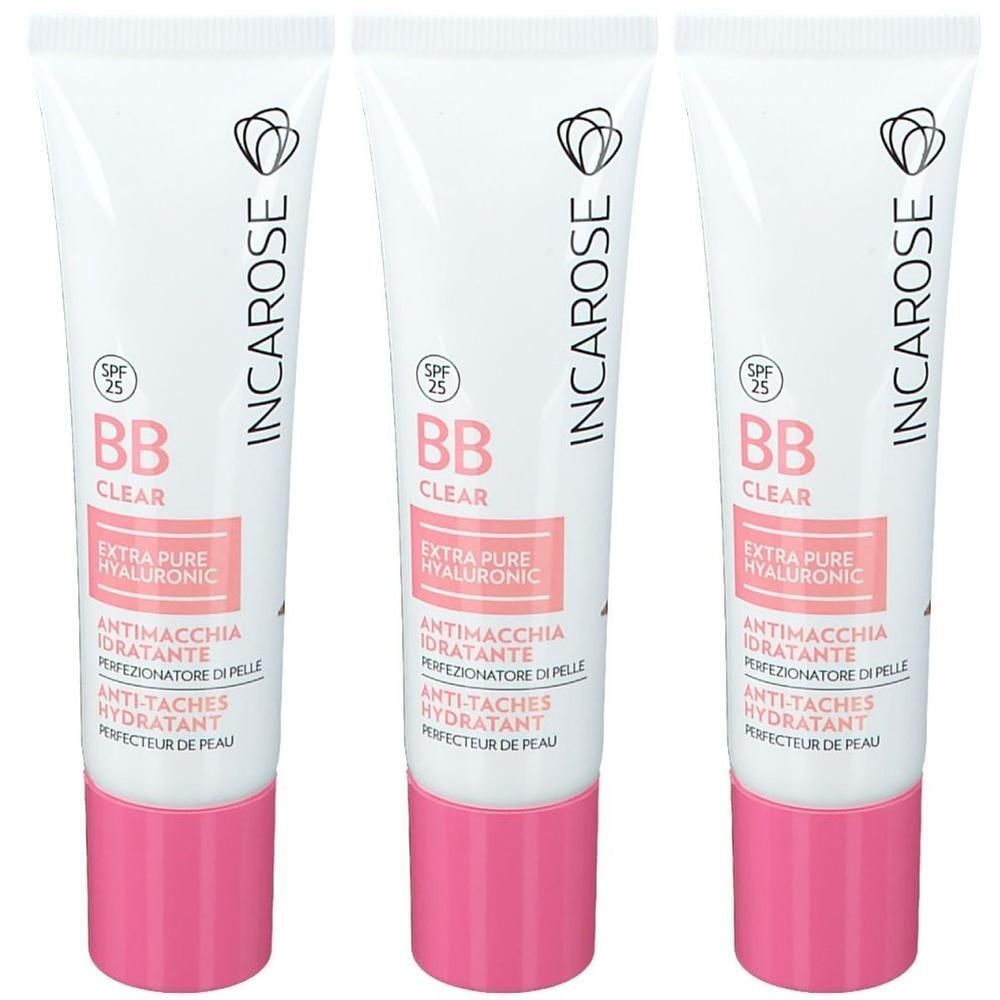 INCAROSE BB Clear Hyaluronic Medium 3x30 ml Crema