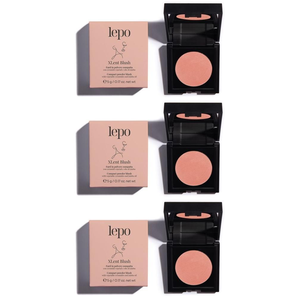 LEPO XLent Blush Fard in polvere compatta NUANCE 04 3x1 St