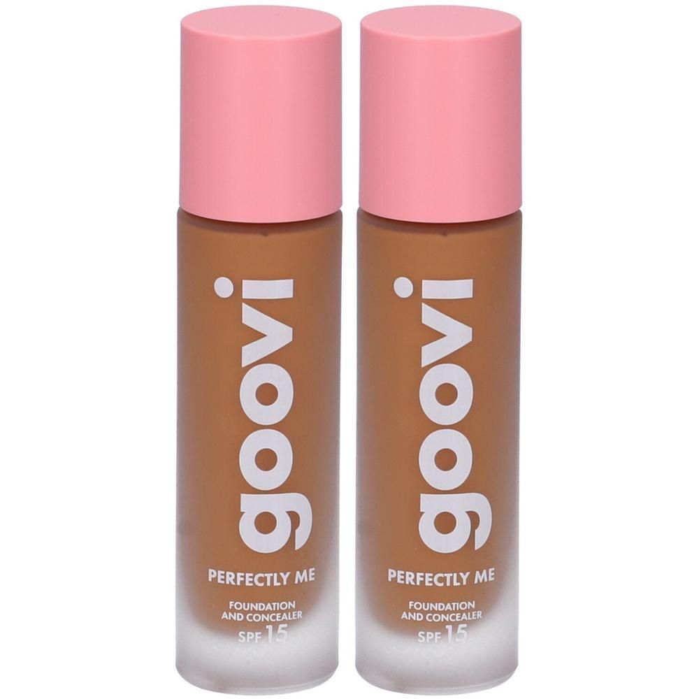 Goovi Perfectly Me Fondotinta e Correttore Colore 17 Cinnamon 2x1 St