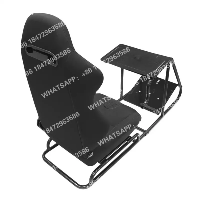 Professional 1012 Racing Simulator Cockpit for Video Games, Ergonomic Driving Race Chair with Adjustable Gaming Seat