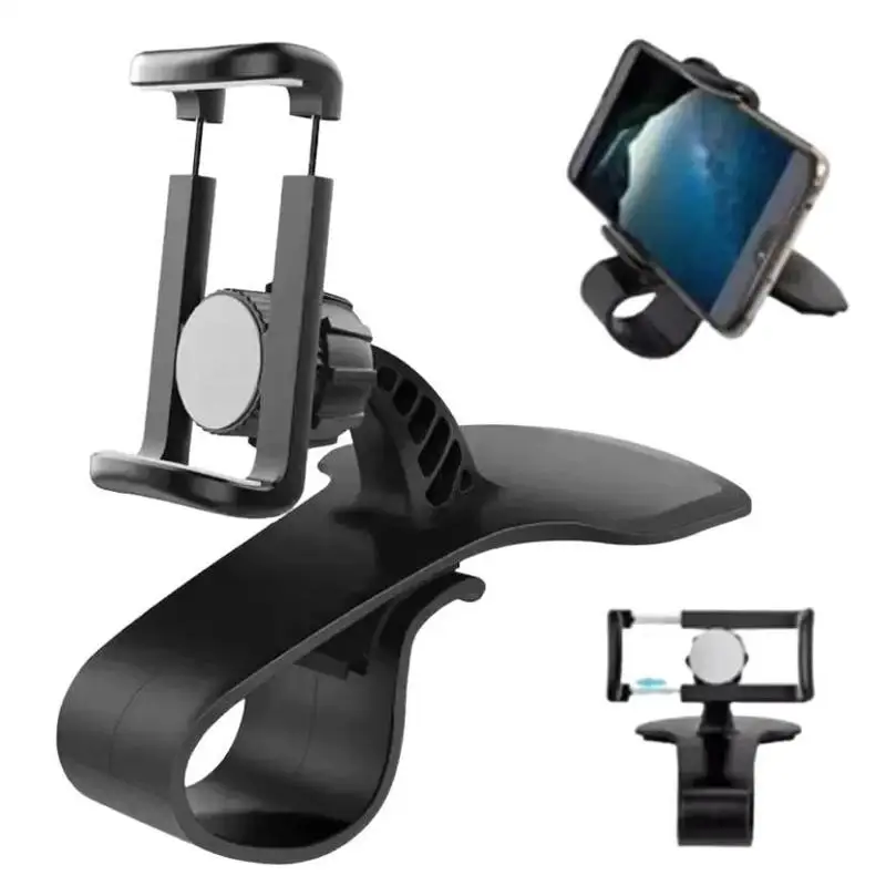 1-7pcs GPS Navigation Car Phone Holder Universal 360° Rotation Car Dashboard Car Clip Mount Bracket Mobile Phone Support in Car