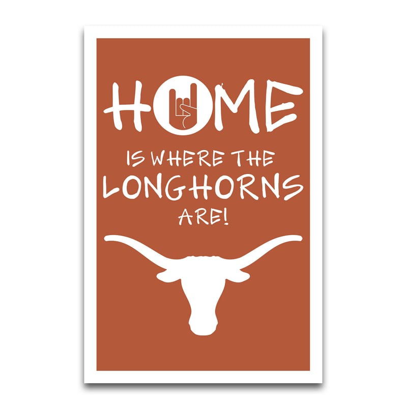 Texas Longhorns Home Is Where 12
