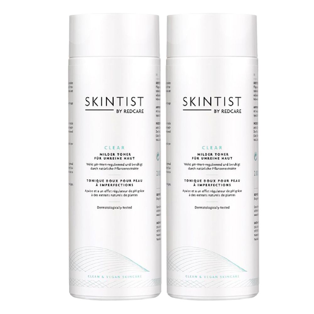SKINTIST CLEAR Tonico delicato 2x200 ml Crema