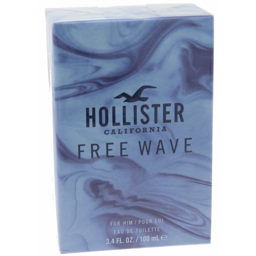 Hollister Free Wave Eau De Toilette Spray 0,1 l