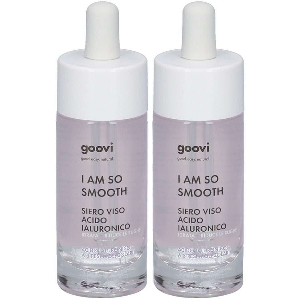 Goovi Siero Viso Acido Ialuronico I Am So Smooth - Risparmia il 15% on