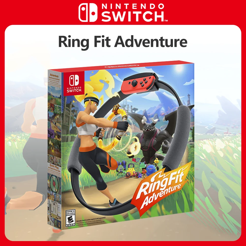 Ring Fit Adventure Nintendo Switch Game Deals Physical Game Card Practical Sports Training Genre for Nintendo Switch Console