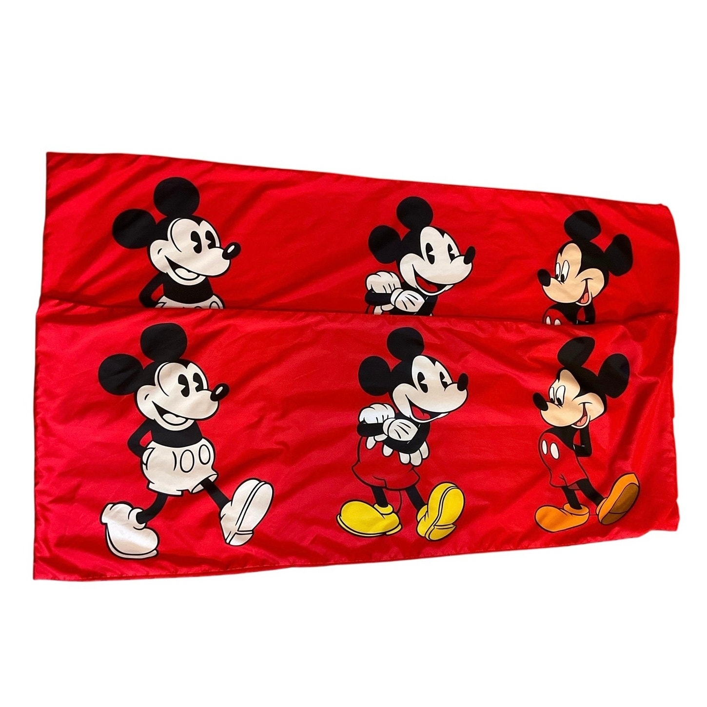 Disney Bedding | Disney Mickey Mouse Pillowcases Set Red Jay Franco Kids Bedding Sham 20x52 | Color: Black/Red | Size: 20 X 54 In