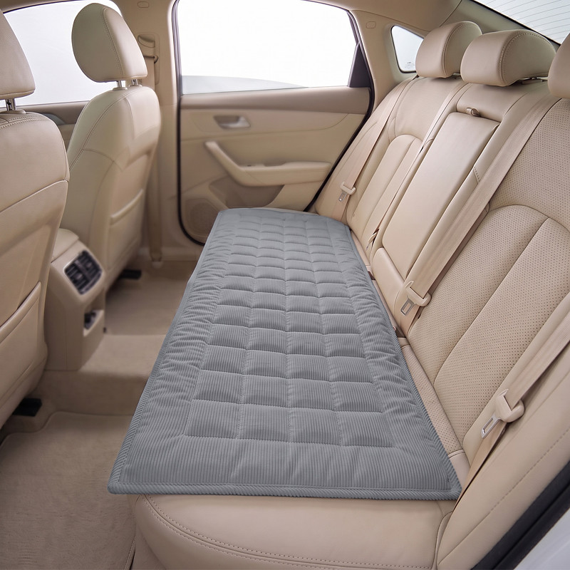 Plush Dog Seat Cushion Cover Winter Warm Non-Slip Auto Cushion Pad Anti-Scratch Luxury Vehicle Interior Protector