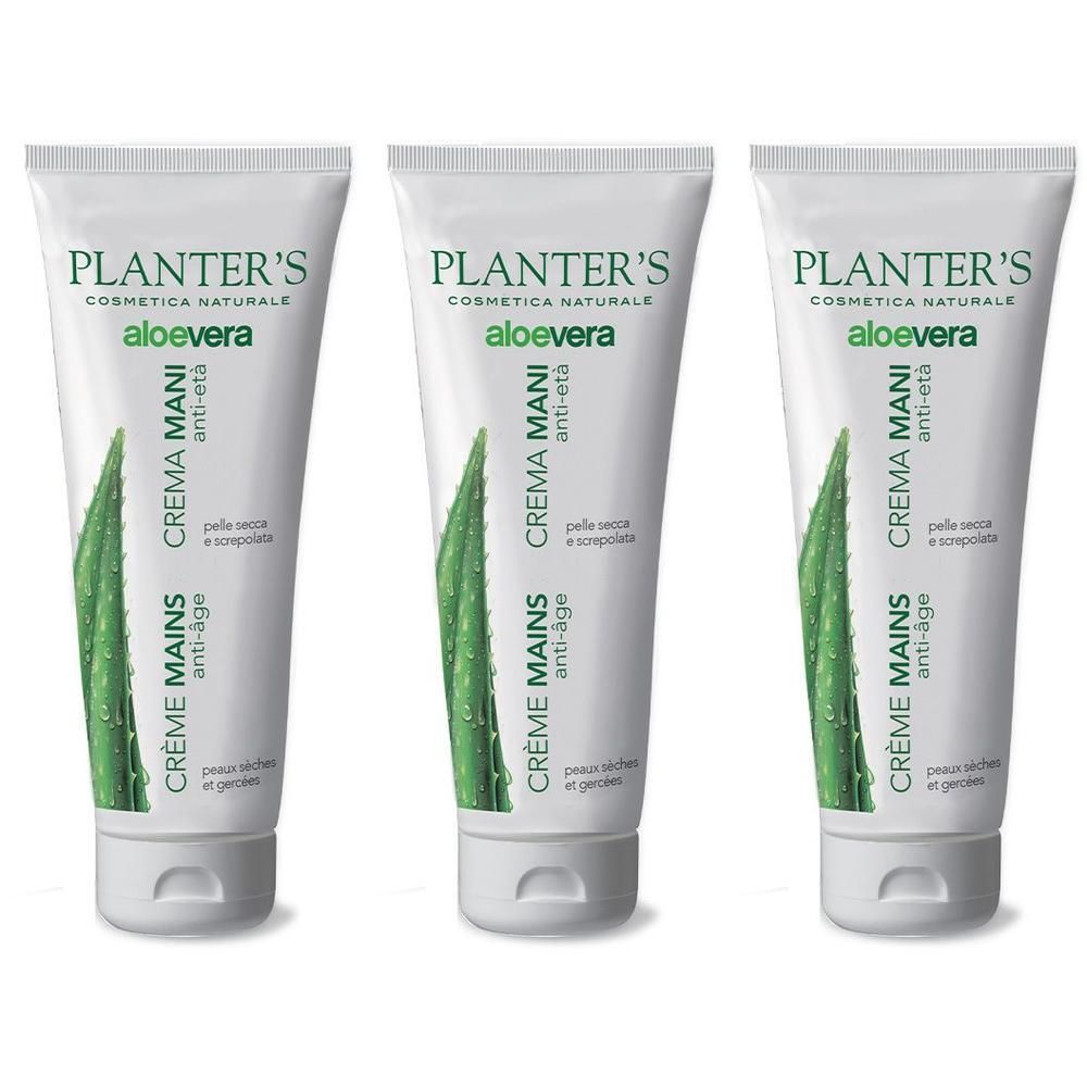 Planter's Crema Mani Riparatrice all'Aloe Vera 3x75 ml