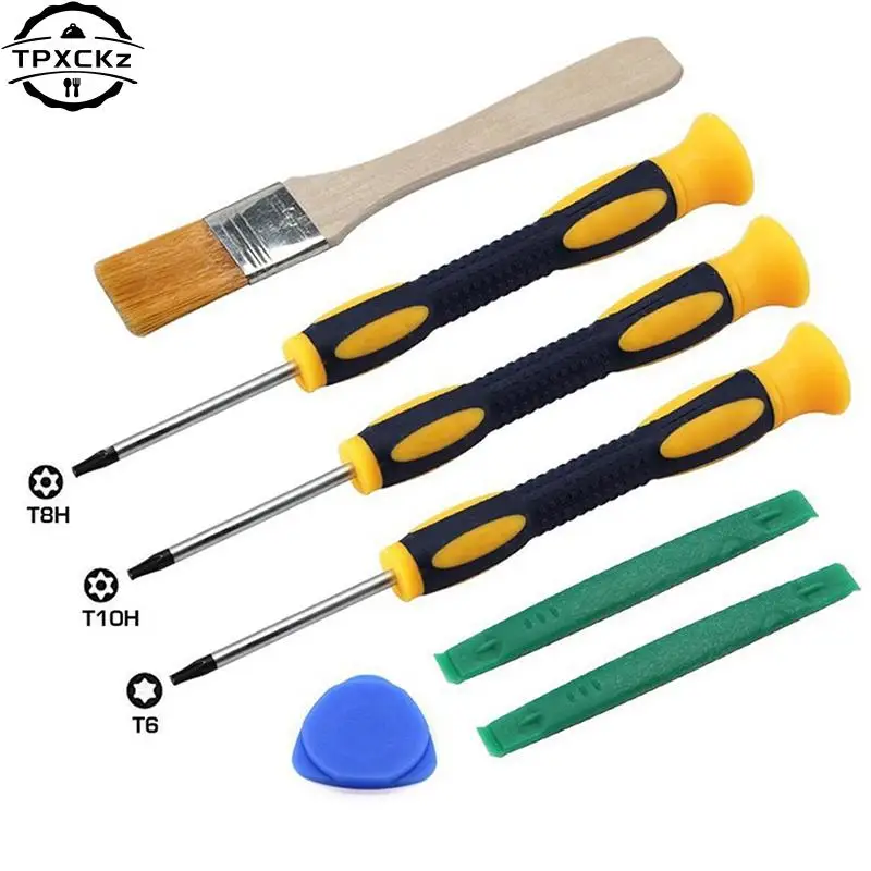 1 Satz DIY Handwerkzeuge T6 T8 T10 Schrauben dreher Reparatur installieren und öffnen Werkzeugs atz für X Box One 360/PS4 Schrauben dreher Reparatur Werkzeugs atz